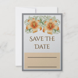 Houd-de-datumkaart Save The Date