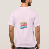 Houd de deur vast t-shirt (Achterkant)