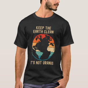 Houd de EU schoon Het is geen uranium Klimaatveran T-shirt