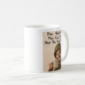 Houd de F omhoog Koffiemok (Voorkant rechts)