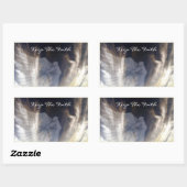 Houd de Faith_ Rechthoekige Sticker (Vel)