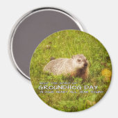 Houd de geest van de Groundhog Day magnet (Voorkant / Achterkant)