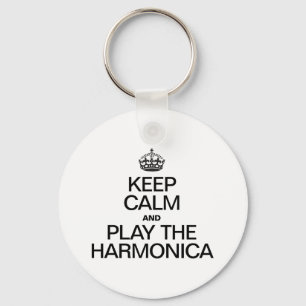 HOUD DE HARMONICA KALMEREN EN SPELEN SLEUTELHANGER