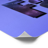 Houd de Inspirerend Logo van de Faith, Poster (Hoek)