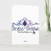 Houd de Kaart van de Verjaardag van Kalme en (Achterkant)