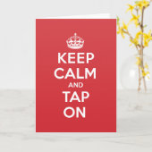 Houd de Kalme Kaart van de Nota van de Groet van (Gele Bloem)