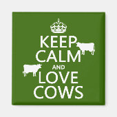 Houd de Koeien van de Kalm en van de Liefde (alle  Magneet (Voorkant)