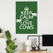 Houd de Koeien van de Kalm en van de Liefde (alle  Poster (Thuiskantoor)
