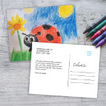 Houd de kunst van kinderen in de gaten feestdagenkaart<br><div class="desc">Stuur een glimlach met een briefkaart dat meer is dan alleen een bericht - het is een mini-kunstgalerie! Dit unieke ontwerp transformeert de charme van kindertekeningen in een levendige, grillige collage, klaar om de creativiteit van je kleintje te laten zien. Perfect om te delen, cadeau te geven of in te...</div>