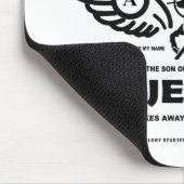 Houd de lamp van YHVH tegen Muismat (Hoek)