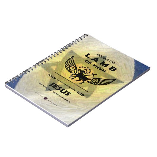 Houd de lamp van YHVH tegen Notitieboek (Linkerzijde)