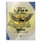 Houd de lamp van YHVH tegen Notitieboek (Voorkant)