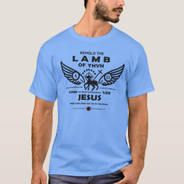 Houd de lamp van YHVH tegen T-shirt