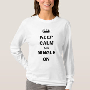 Houd de lange hoes aan de voorzijde t-shirt