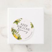 Houd de liefde brandende kaars cadeau Label (In situ)