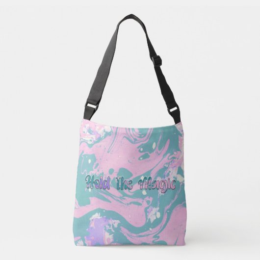 Houd de Magie vast Crossbody Tas (Voorkant)