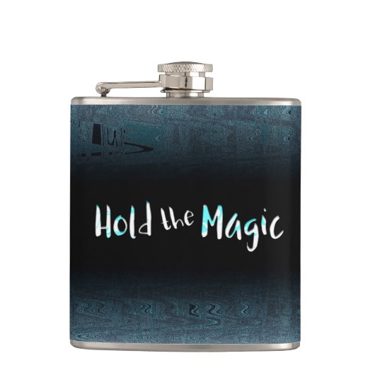 Houd de Magie vast Heupfles (Voorkant)