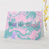 Houd de Magie vast Kaart (Gele Bloem)