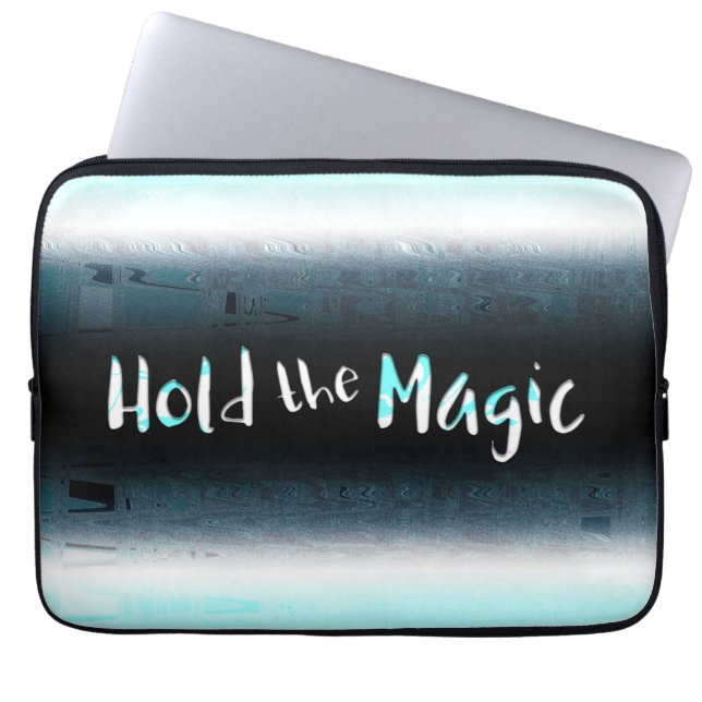 Houd de Magie vast Laptop Sleeve (Voorkant)