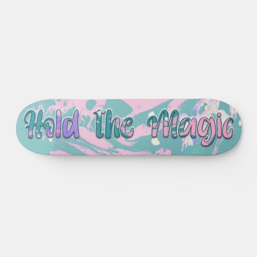 Houd de Magie vast Persoonlijk Skateboard (Horizontaal)