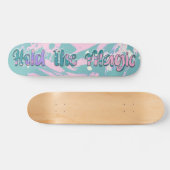 Houd de Magie vast Persoonlijk Skateboard (Horizontaal)