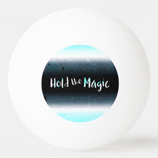 Houd de Magie vast Pingpongbal (Voorkant)