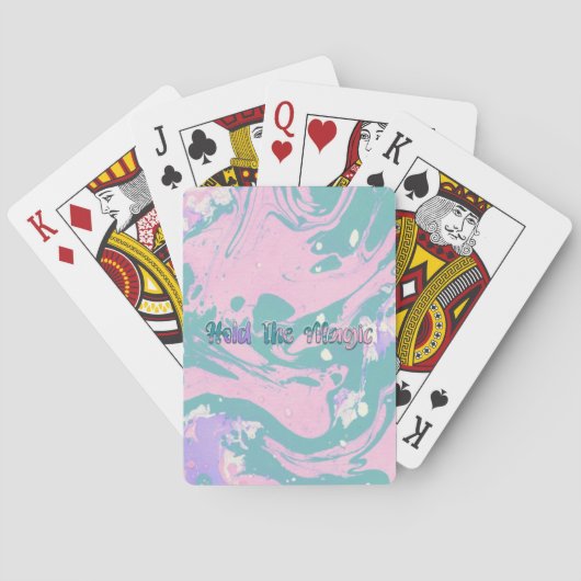 Houd de Magie vast Pokerkaarten (Achterkant)