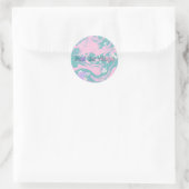 Houd de Magie vast Ronde Sticker (Tas)
