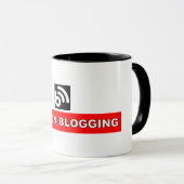 HOUD DE Mok BLOGGING AAN (Voorkant rechts)