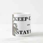 Houd de orang-oetan wilde dieren kalm koffiemok (Center)