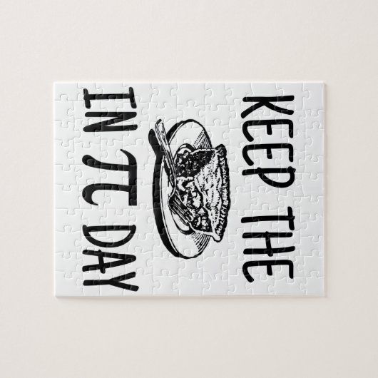 Houd de pin op de i-dag legpuzzel (Horizontaal)