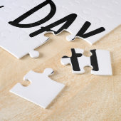 Houd de pin op de i-dag legpuzzel (Zijkant)