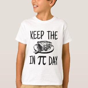 Houd de pin op de i-dag t-shirt