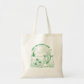Houd de planeet schoon, het is niet uranus tote bag (Voorkant)