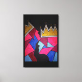 Houd de Queen Safe Canvas Print (Voorkant)