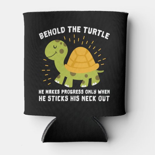 Houd de schildpadden tegen blikjeskoeler (Voorkant)