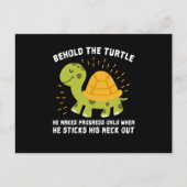 Houd de schildpadden tegen briefkaart (Voorkant)