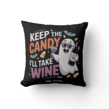 Houd de Snoep, Ik Neem de Wijn Grappig Halloween