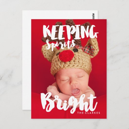 Houd de spits helder | Verwerking Briefkaart (Voorkant / Achterkant)