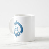 Houd de sprint schoon koffiemok (Voorkant links)