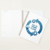 Houd de sprint schoon planner (Display)