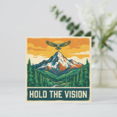 Houd De Visie Kaart (Staand voorkant)