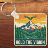 Houd De Visie Sleutelhanger (Voorkant)
