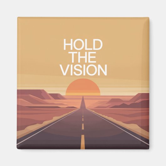 Houd de Visie Vast Magneet (Voorkant)