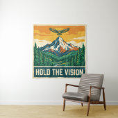 Houd De Visie Wandkleed (In situ)