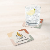 Houd De Vlam Levend Kartonnen Onderzetters (Insitu)