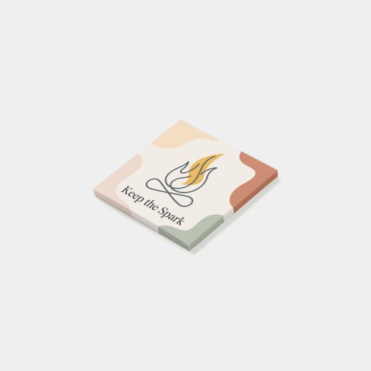 Houd De Vlam Levend Post-it® Notes (Schuin)