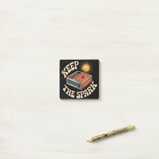 Houd De Vonk Levend Post-it® Notes (Op bureau)