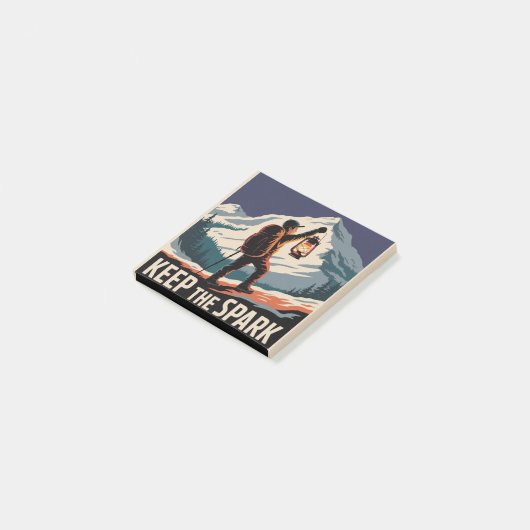 Houd De Vonk Levend Post-it® Notes (Schuin)