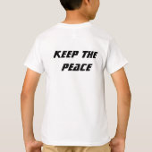 Houd de vredest-shirts t-shirt (Achterkant)